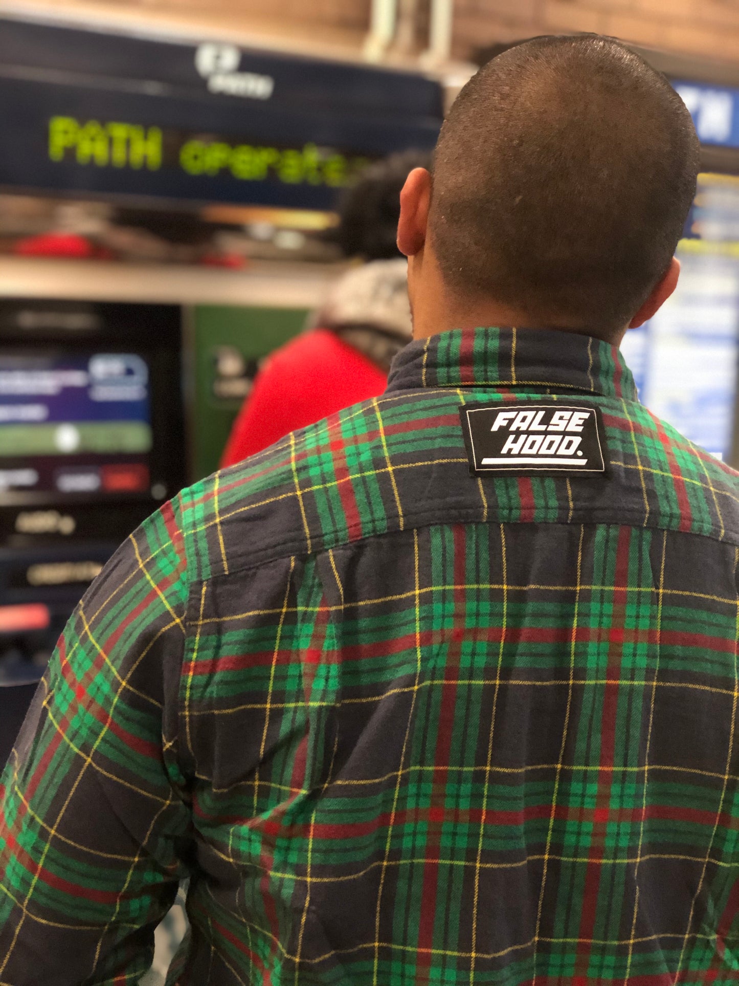 Racer Flannel Shirt - FALSEHOOD.