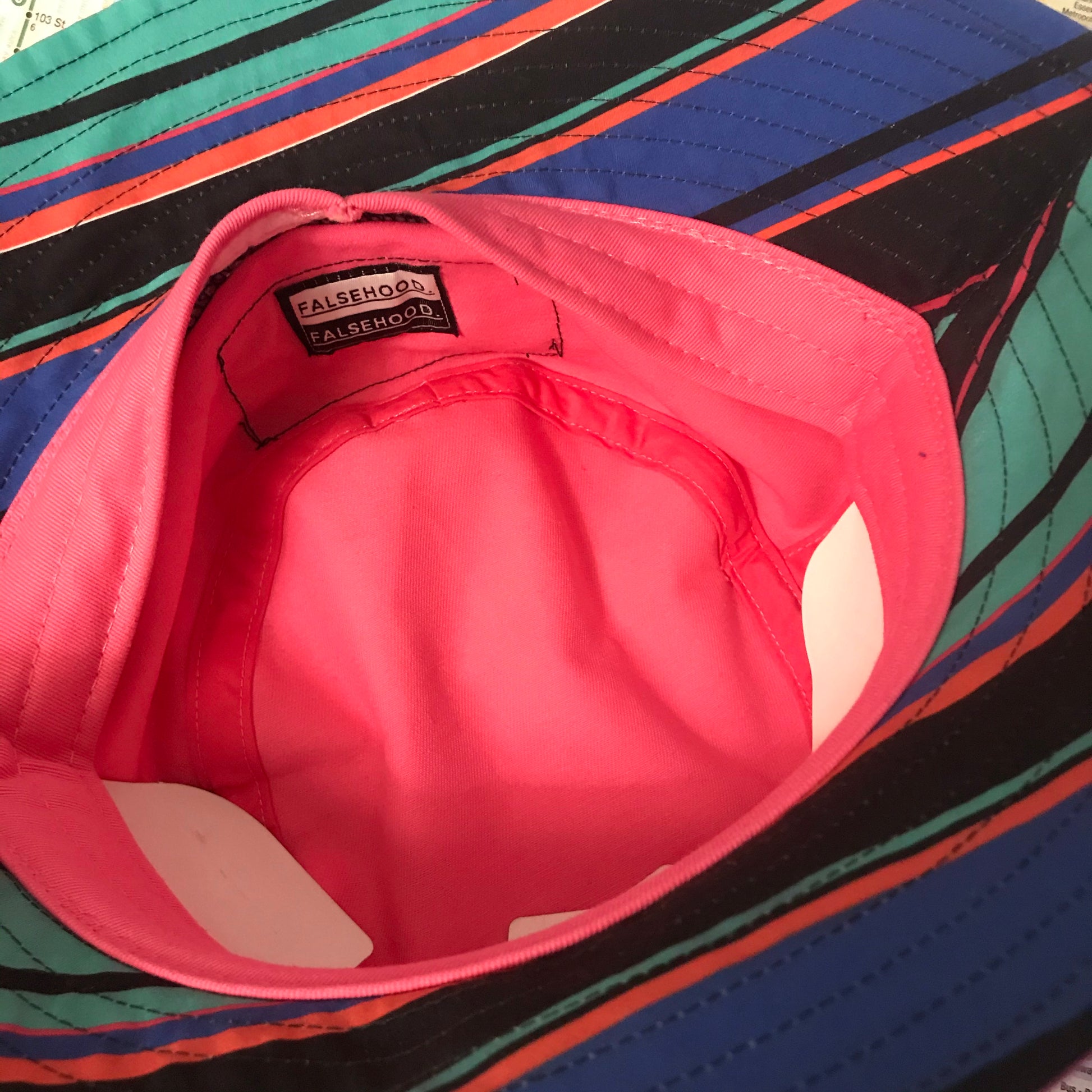 Racer Logo Bucket Hat - FALSEHOOD.