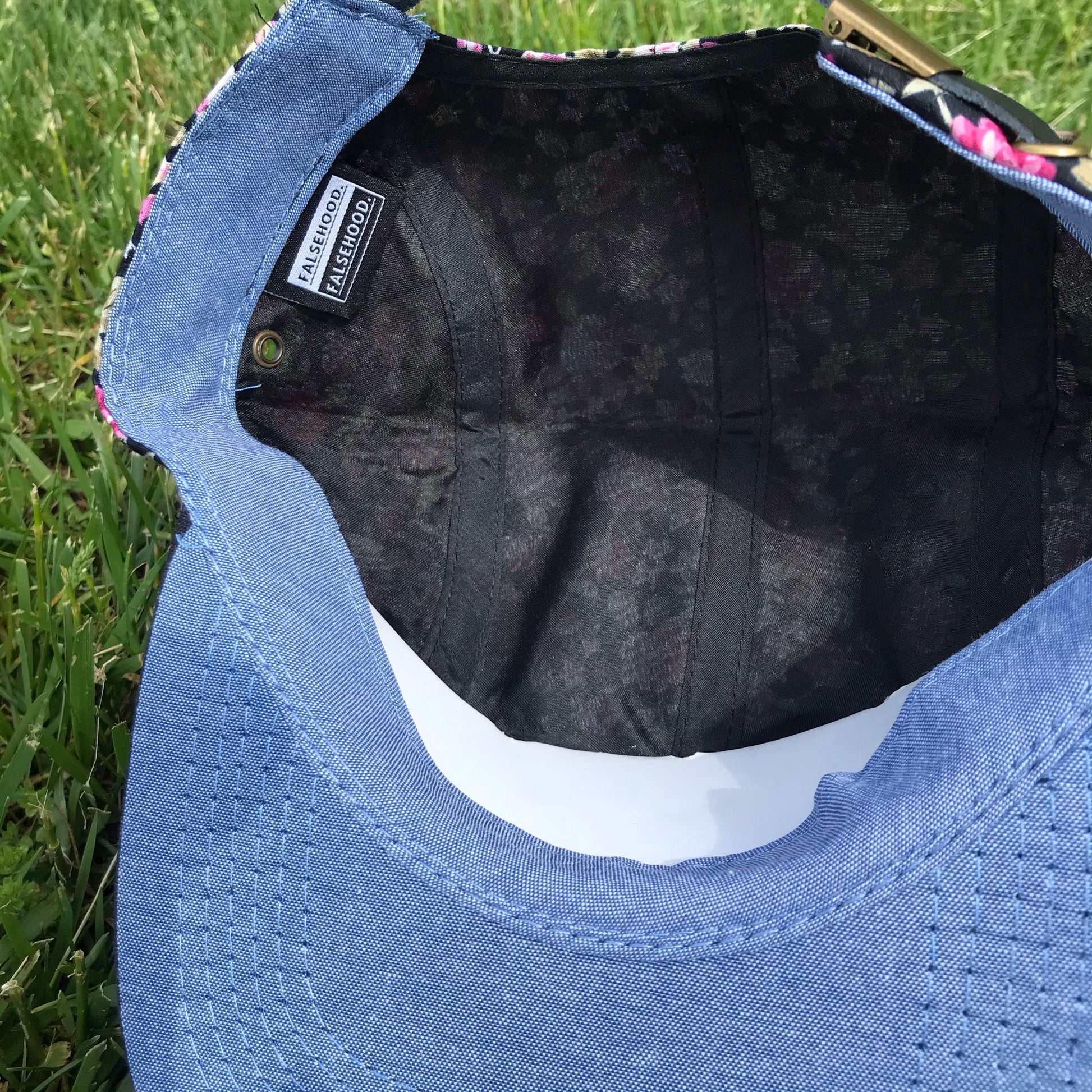 The Box Logo Floral Cap - FALSEHOOD.