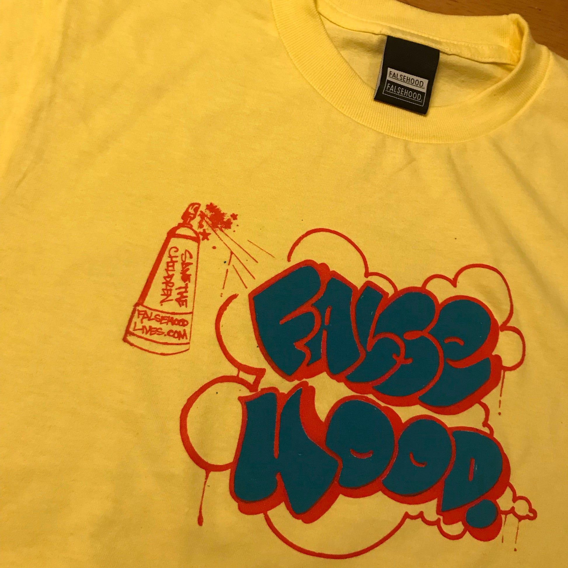 The THROWIE. Tee - FALSEHOOD.