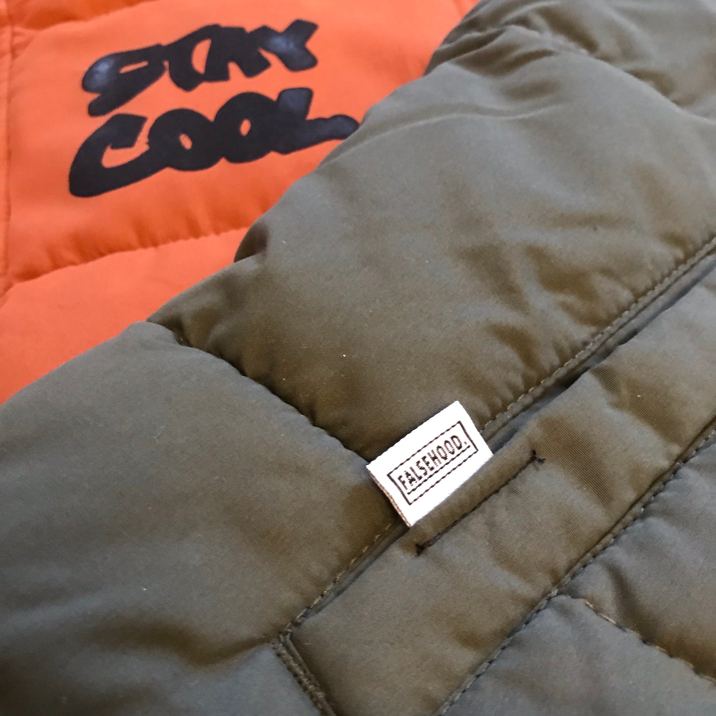 STAY COOL. Puffy Vest - FALSEHOOD.