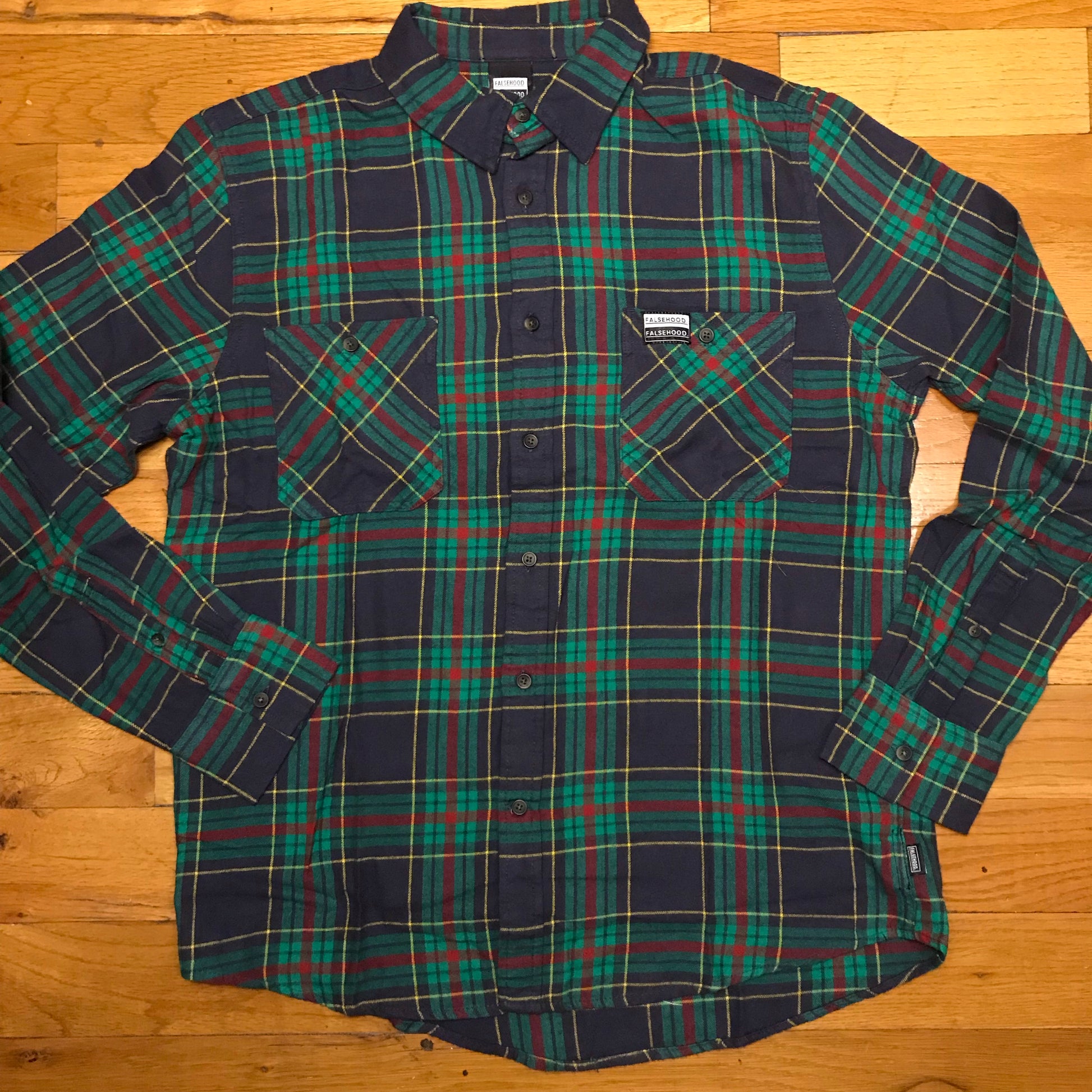 Racer Flannel Shirt - FALSEHOOD.