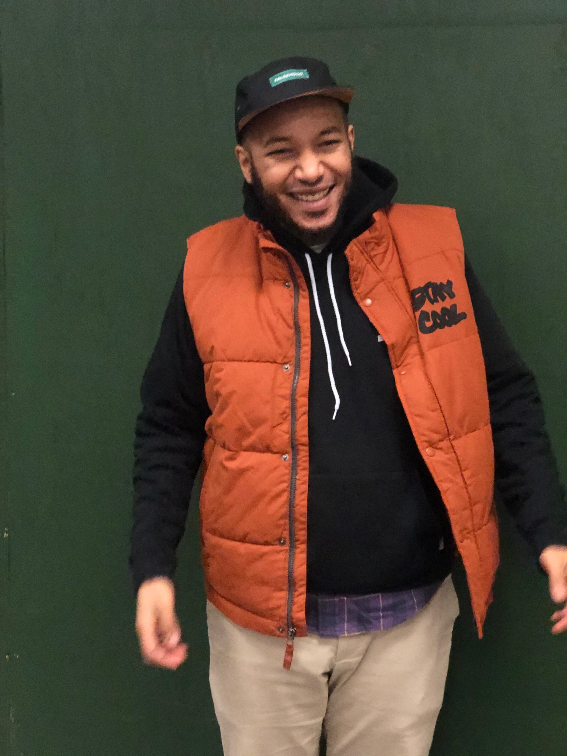 STAY COOL. Puffy Vest - FALSEHOOD.