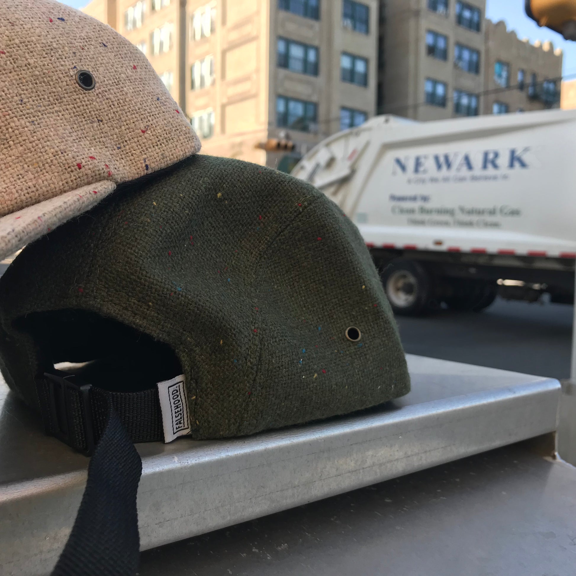 The Box Logo Wool Camper Cap - FALSEHOOD.