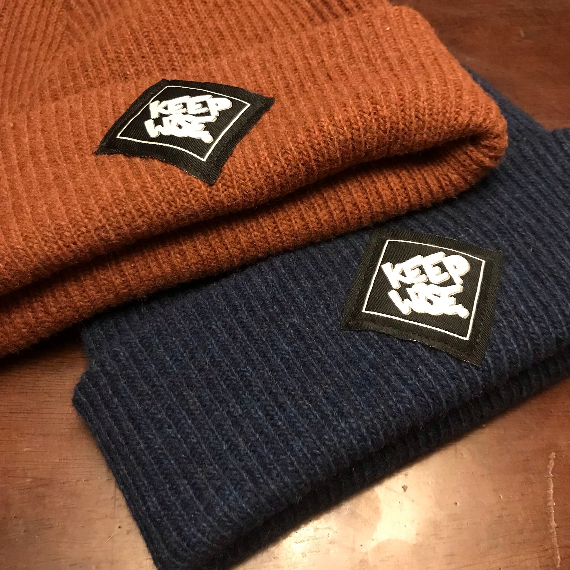 KEEP WISE. Merino Wool Beanie - FALSEHOOD.