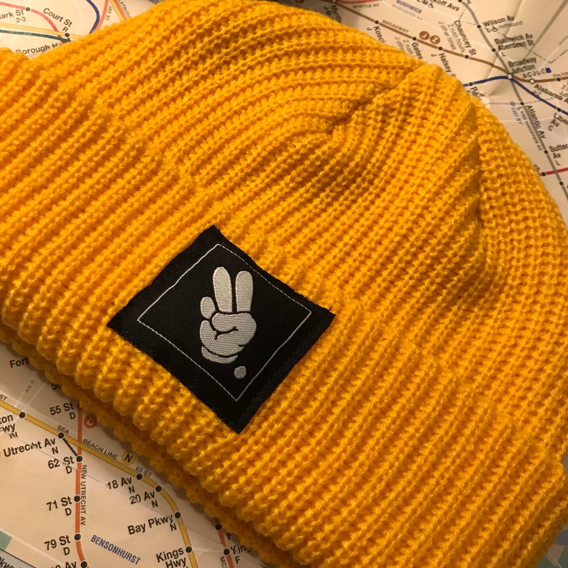 FINGERS TOGETHER. Beanie - FALSEHOOD.