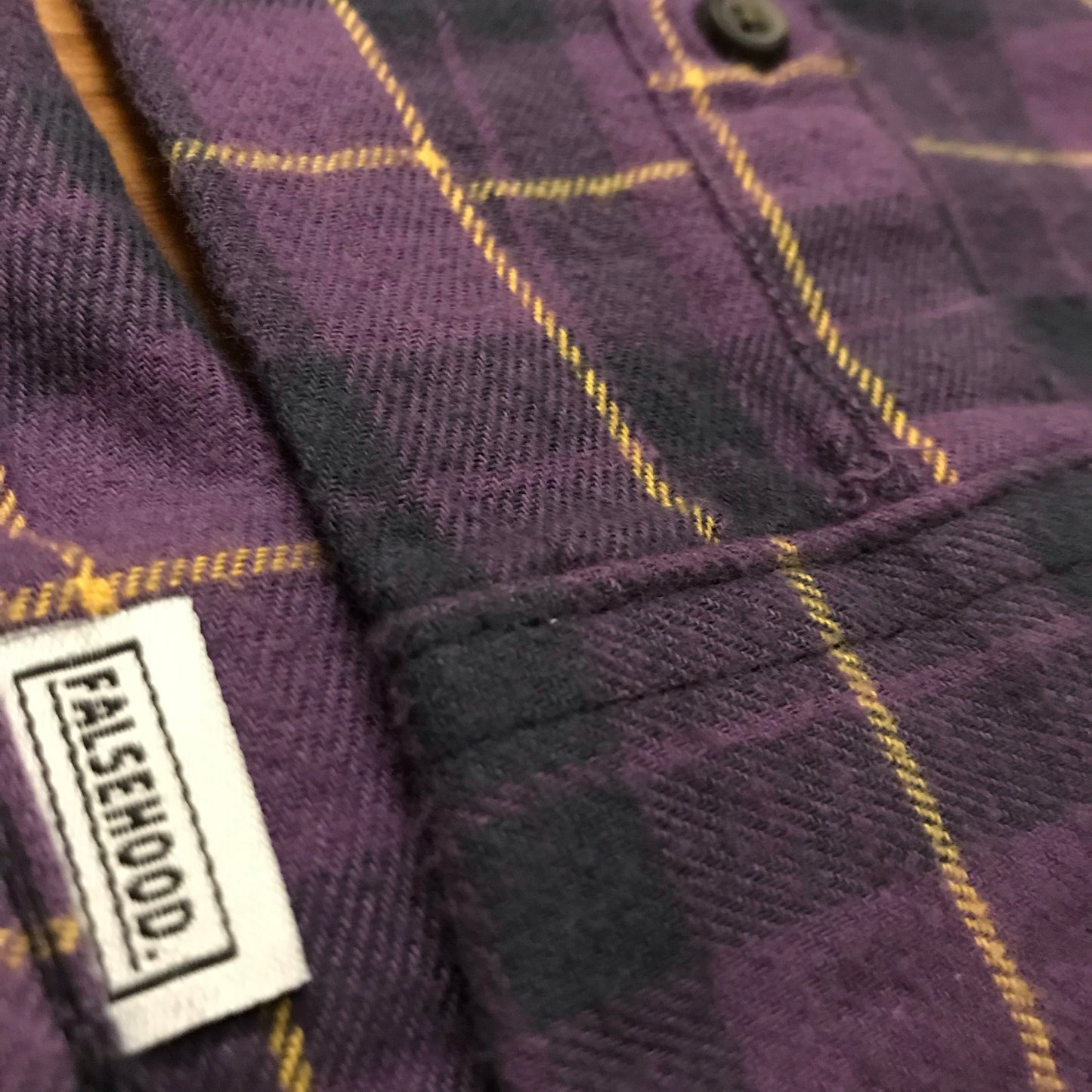Racer Flannel Shirt - FALSEHOOD.