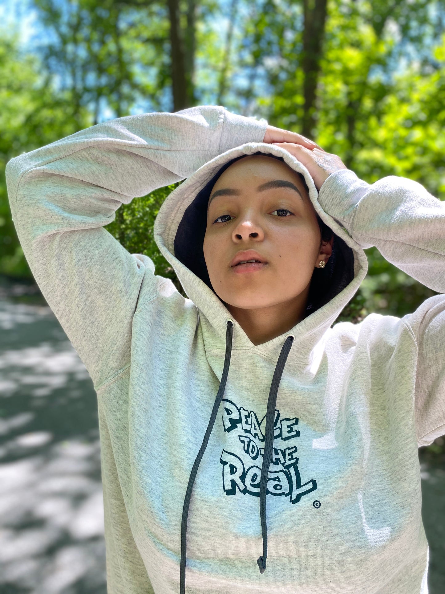 PEACE TO THE REAL. © Hoody - FALSEHOOD.