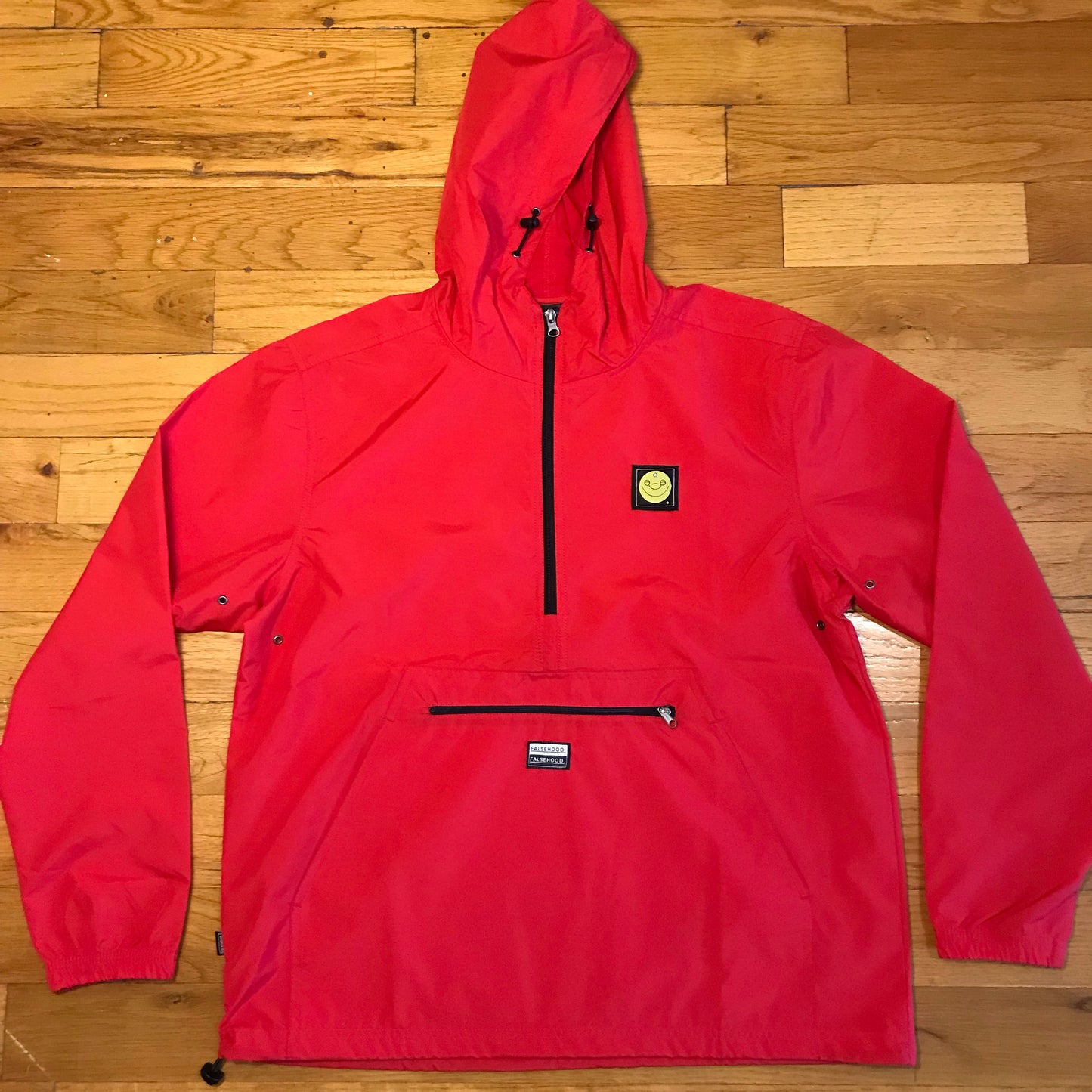 THIRD EYE SHARP. Pullover Windbreaker - FALSEHOOD.