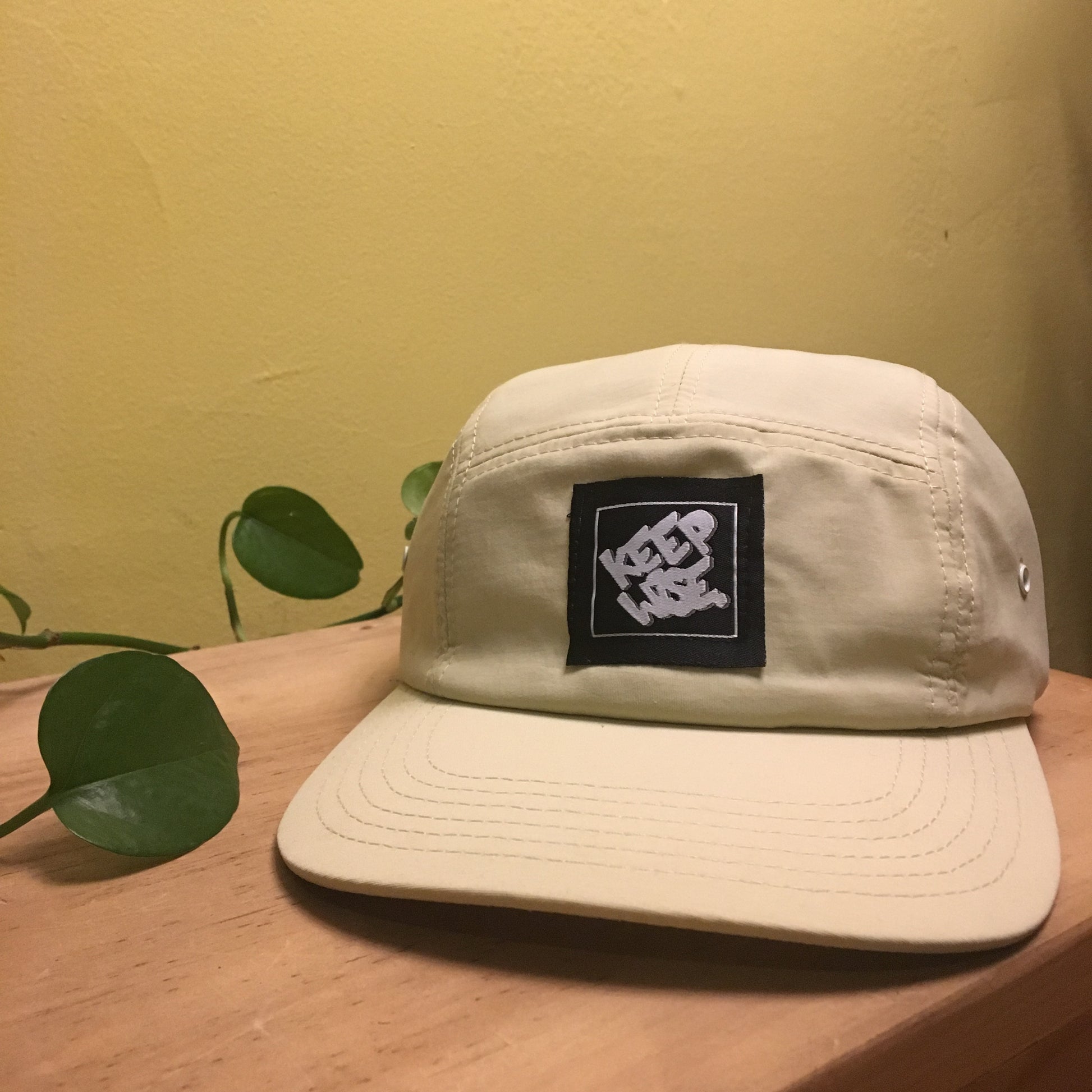 KEEP WISE. Camper Cap - FALSEHOOD.