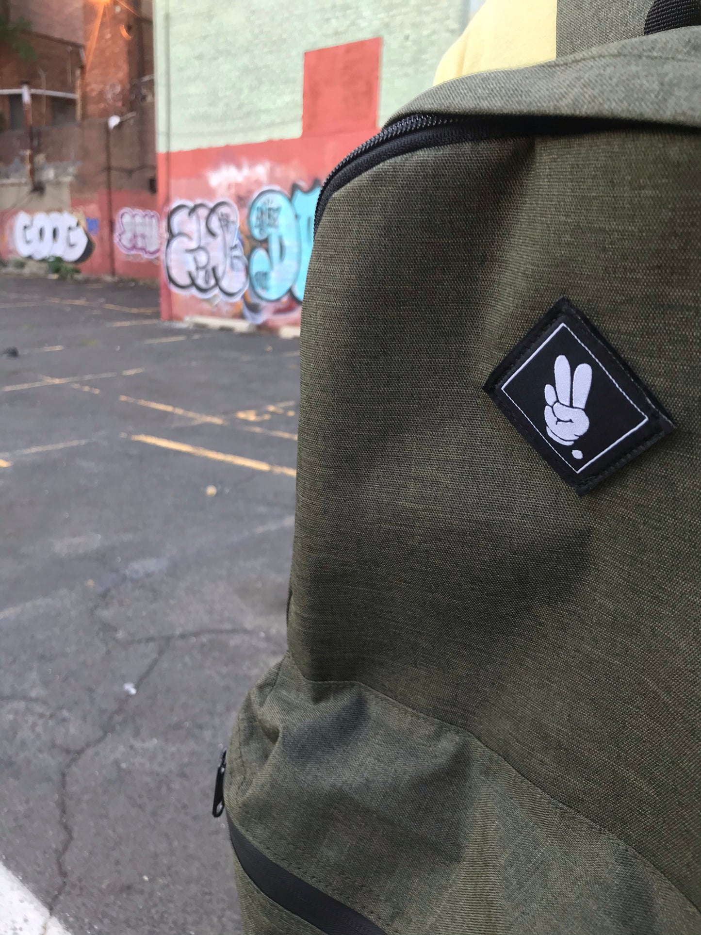 FINGERS TOGETHER. Backpack - FALSEHOOD.