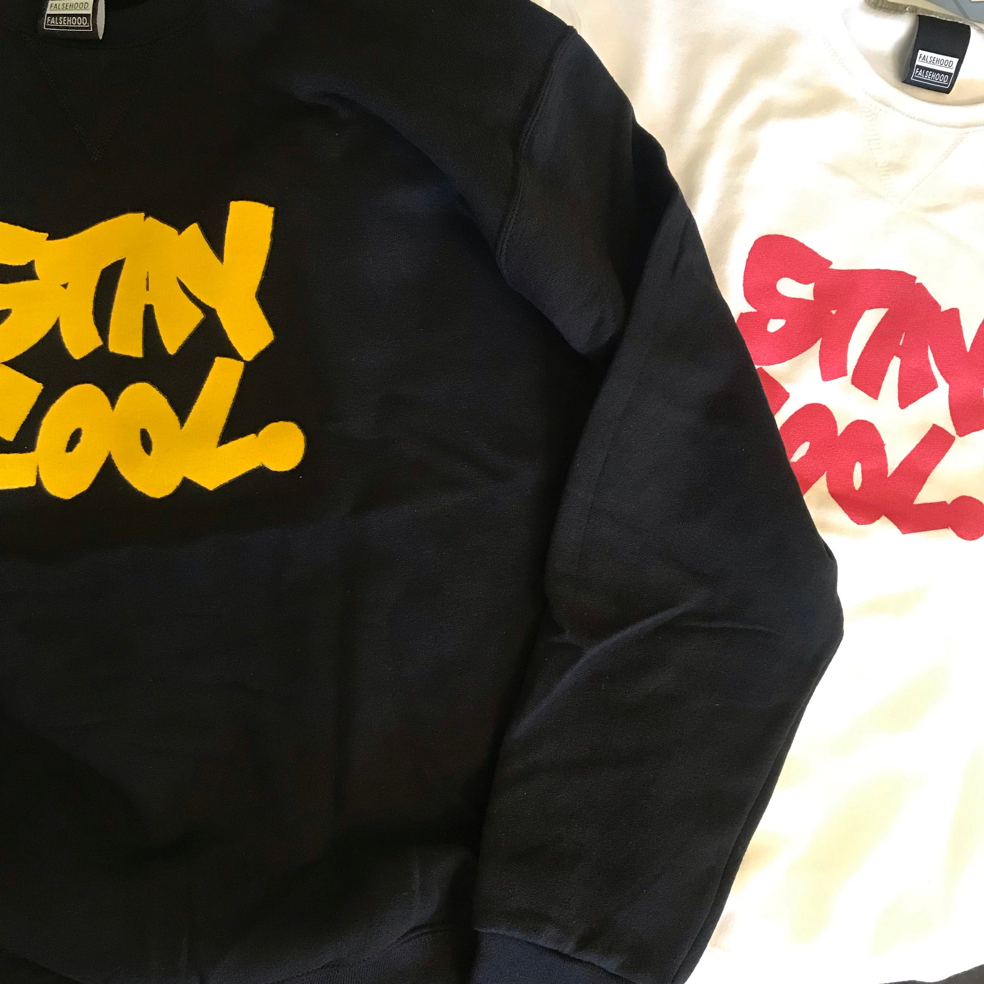 STAY COOL. Crewneck Sweater - FALSEHOOD.