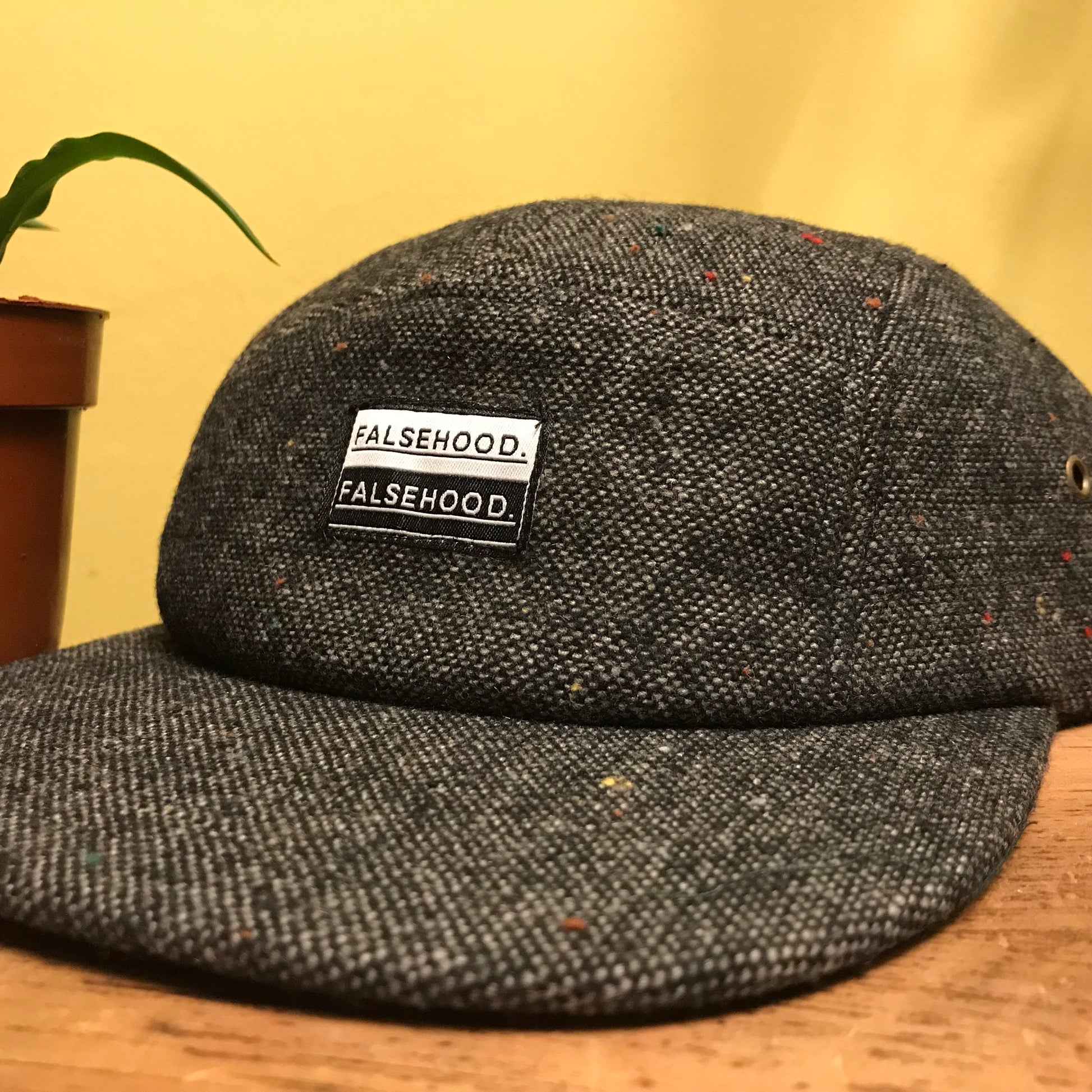 The Box Logo Wool Camper Cap - FALSEHOOD.