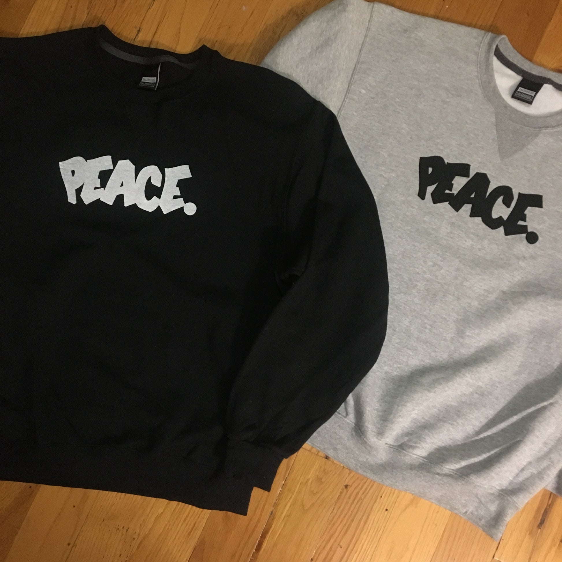 PEACE. Crewneck Sweater - FALSEHOOD.