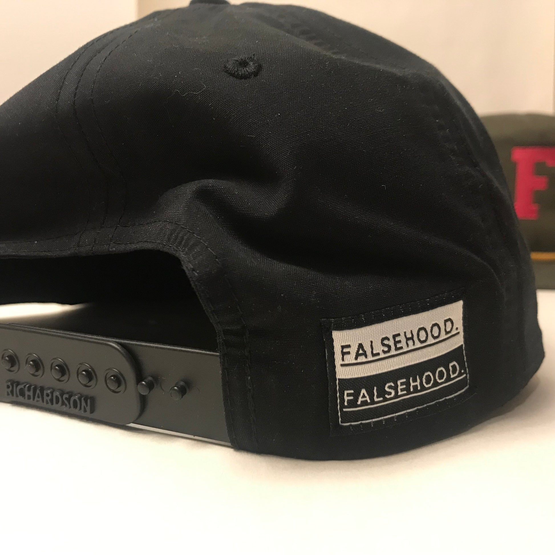 FALSEHOOD.™️ x RICHARDSON®️ Varsity SnapBack Cap - FALSEHOOD.