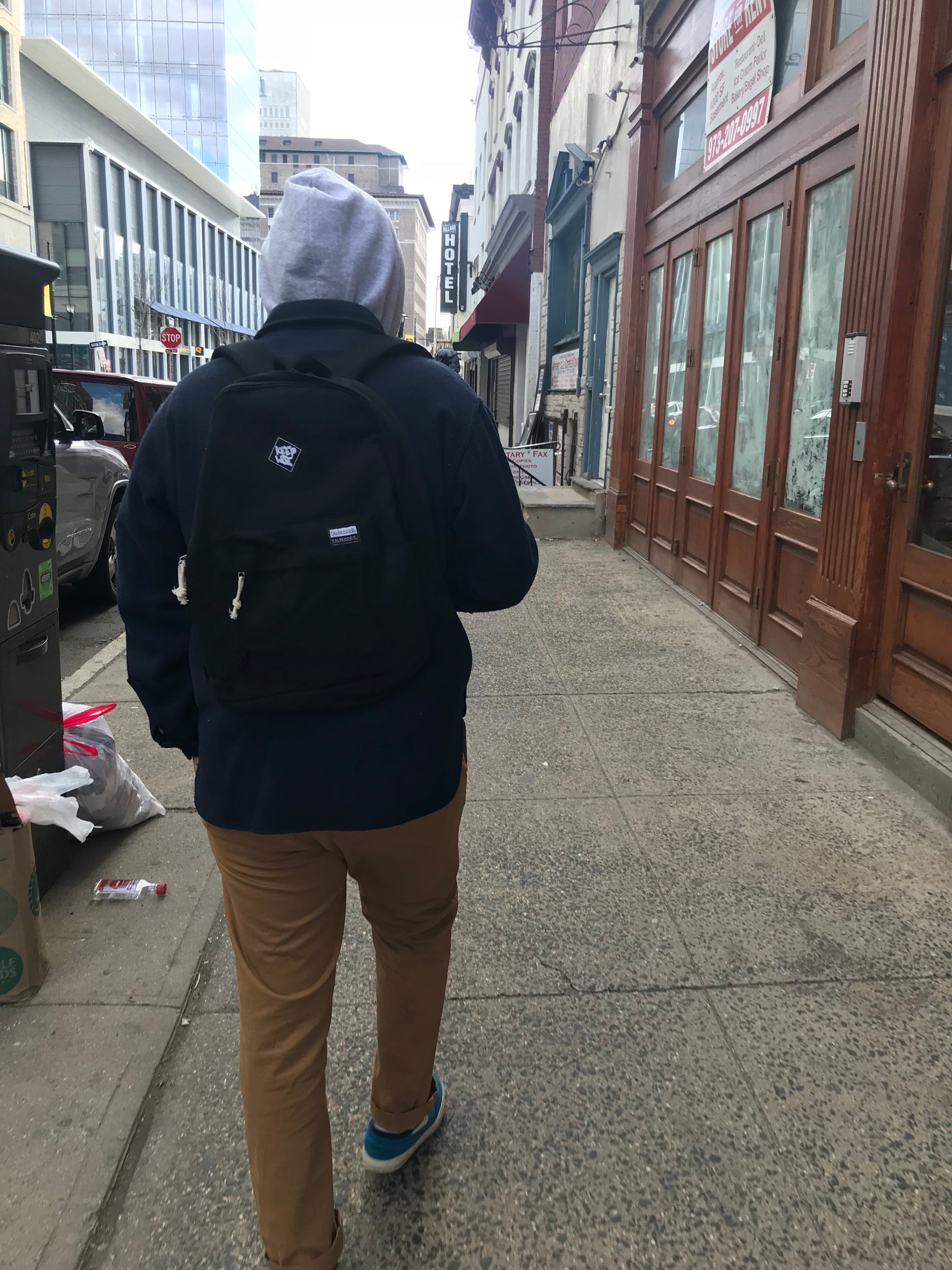 KEEP WISE. Backpack - FALSEHOOD.