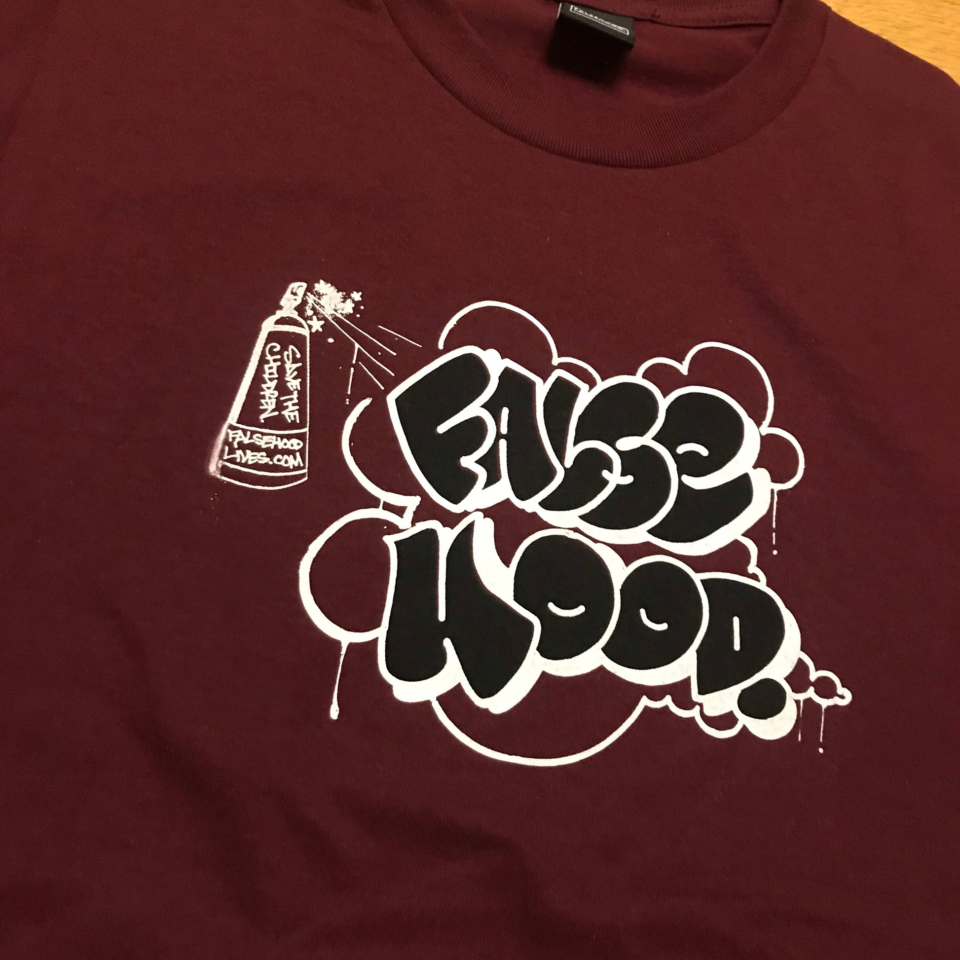 The THROWIE. Tee - FALSEHOOD.