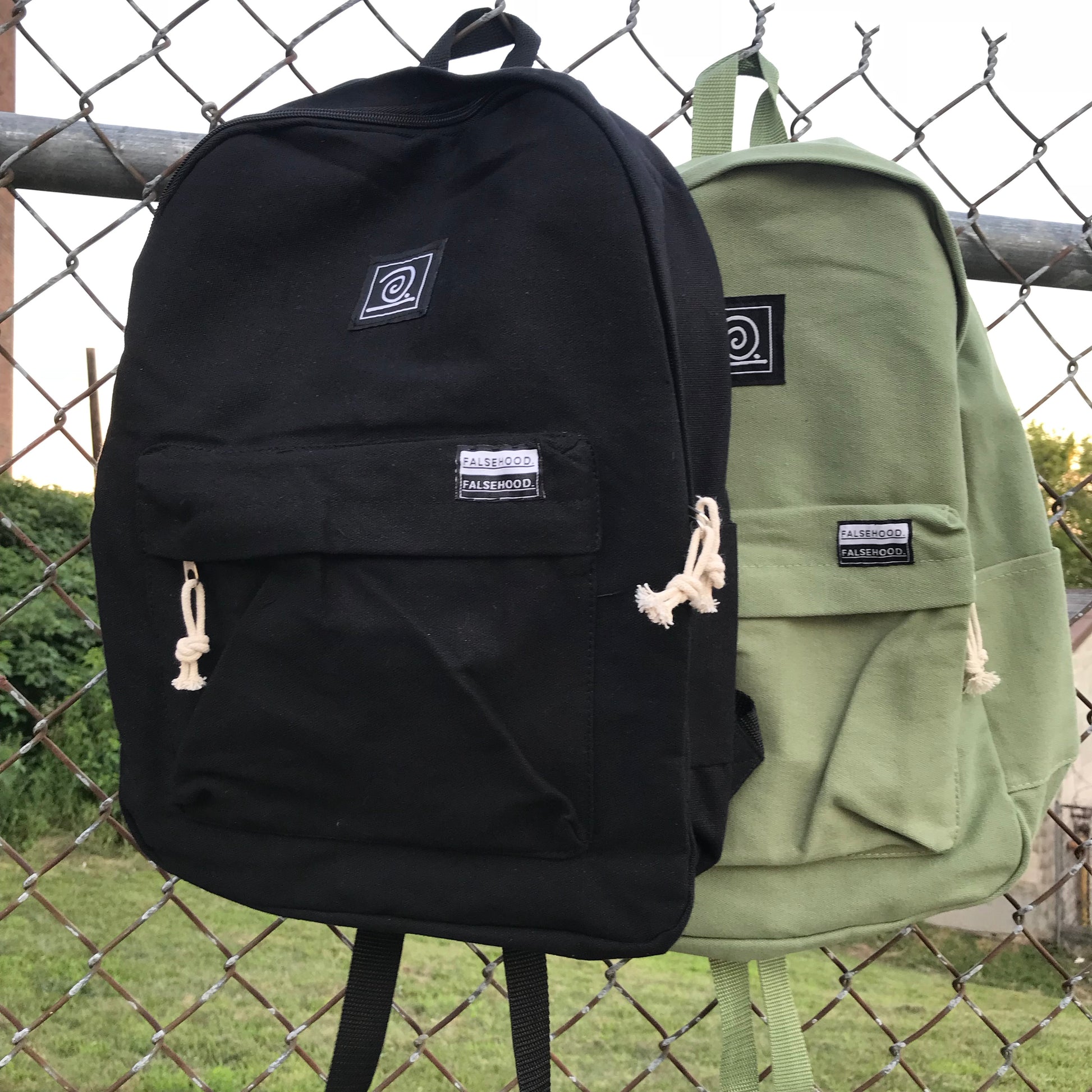 MIND OVER MATTER. Backpack - FALSEHOOD.