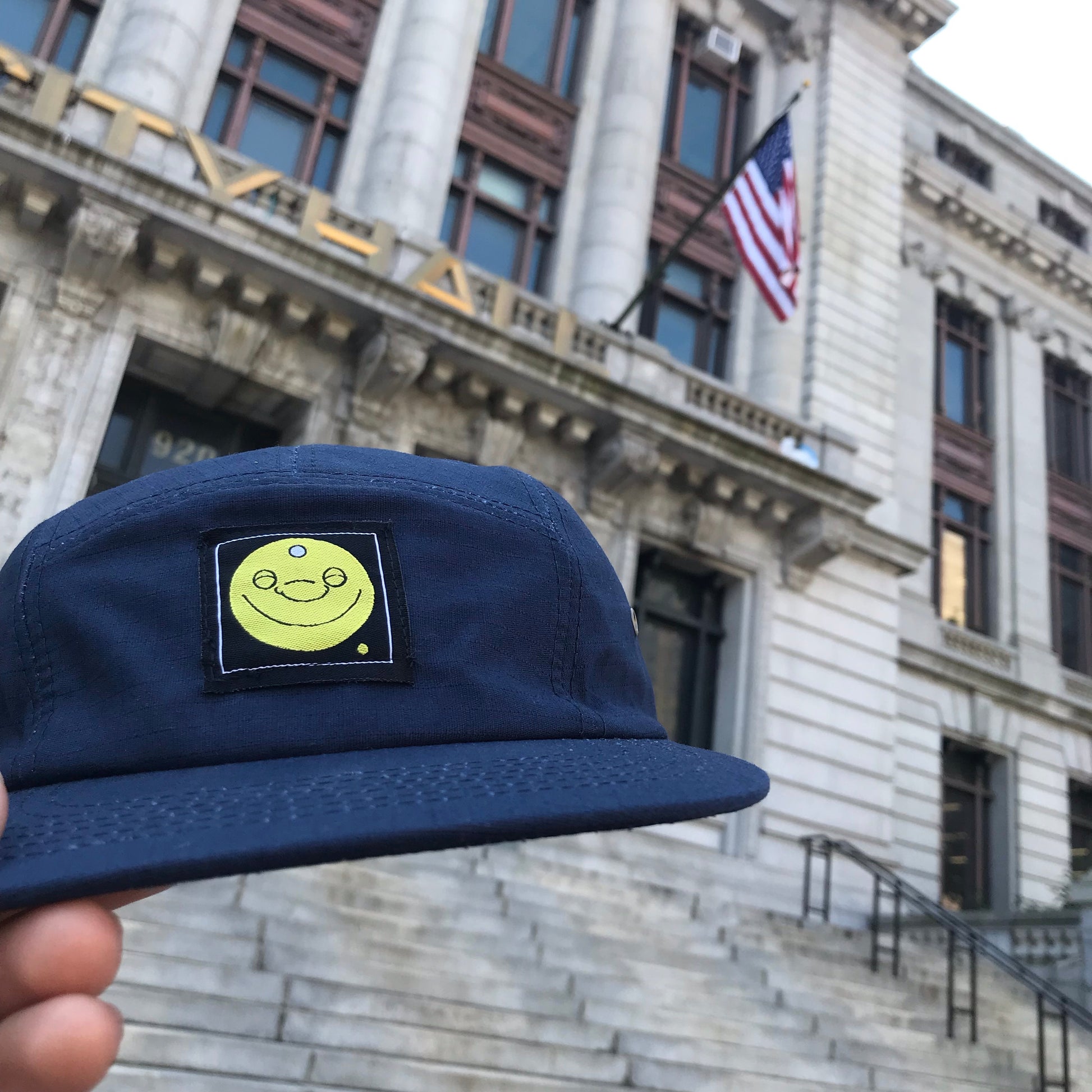 THIRD EYE SHARP. Camper Cap - FALSEHOOD.