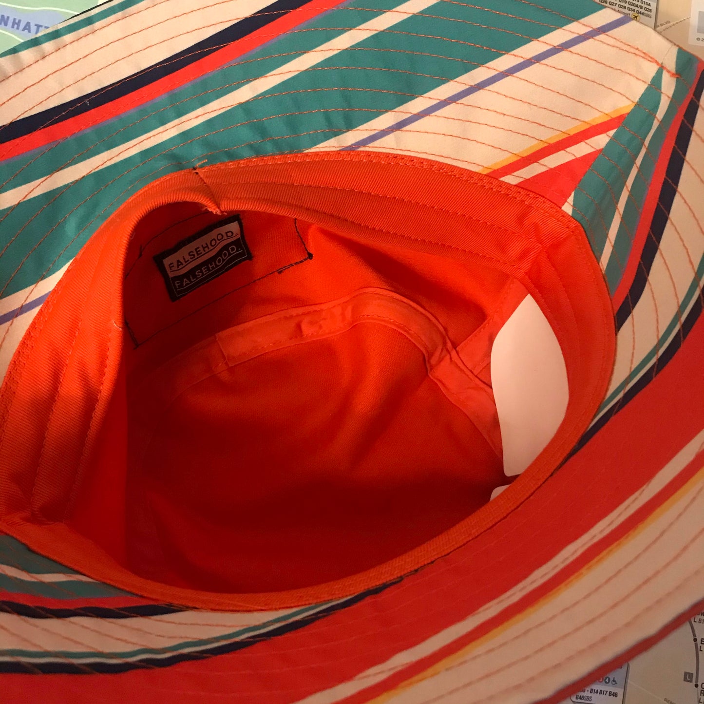 Racer Logo Bucket Hat - FALSEHOOD.