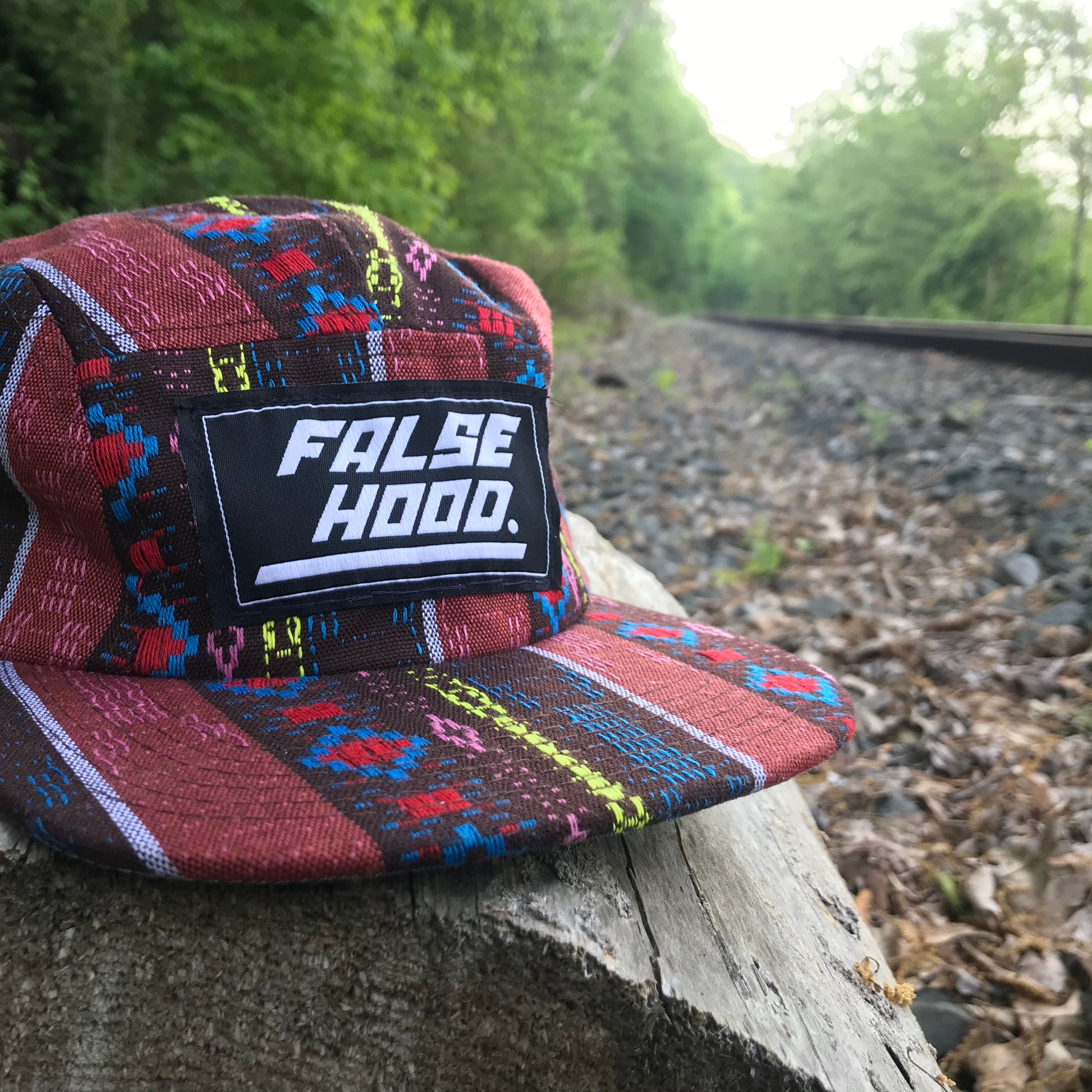 The Racer Logo Aztec Cap - FALSEHOOD.
