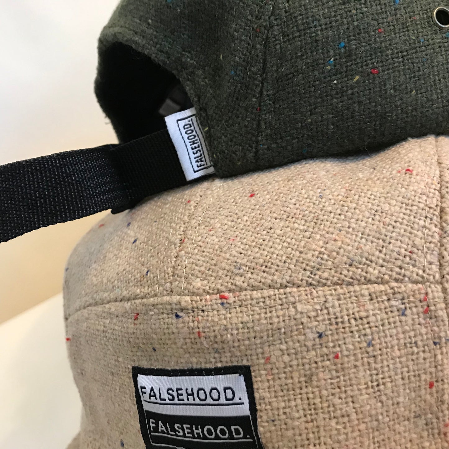 The Box Logo Wool Camper Cap - FALSEHOOD.