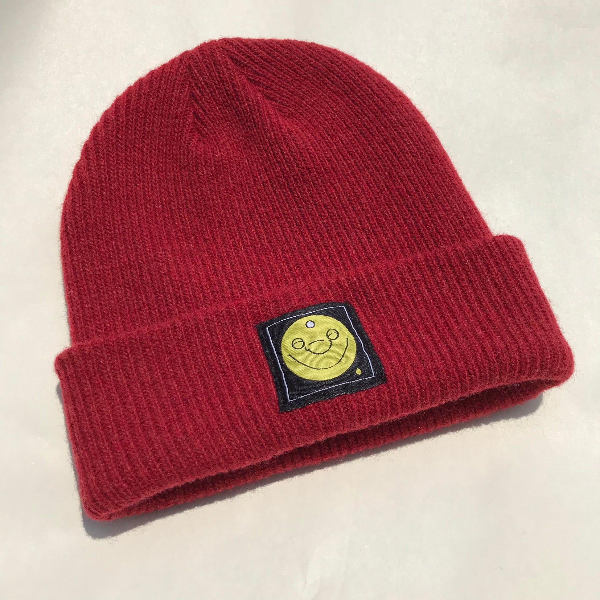 THIRD EYE SHARP. Merino Wool Beanie - FALSEHOOD.
