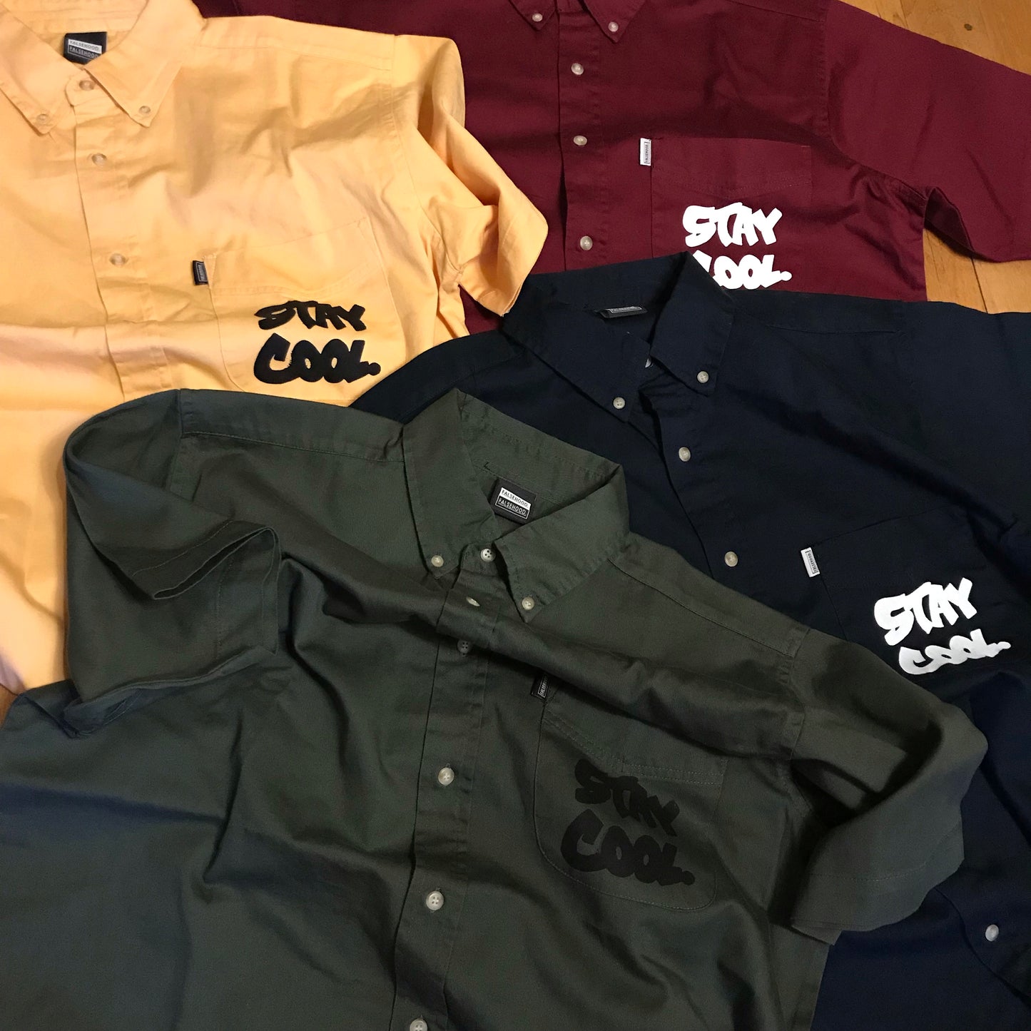 STAY COOL. Short Sleeve Shirt - FALSEHOOD.