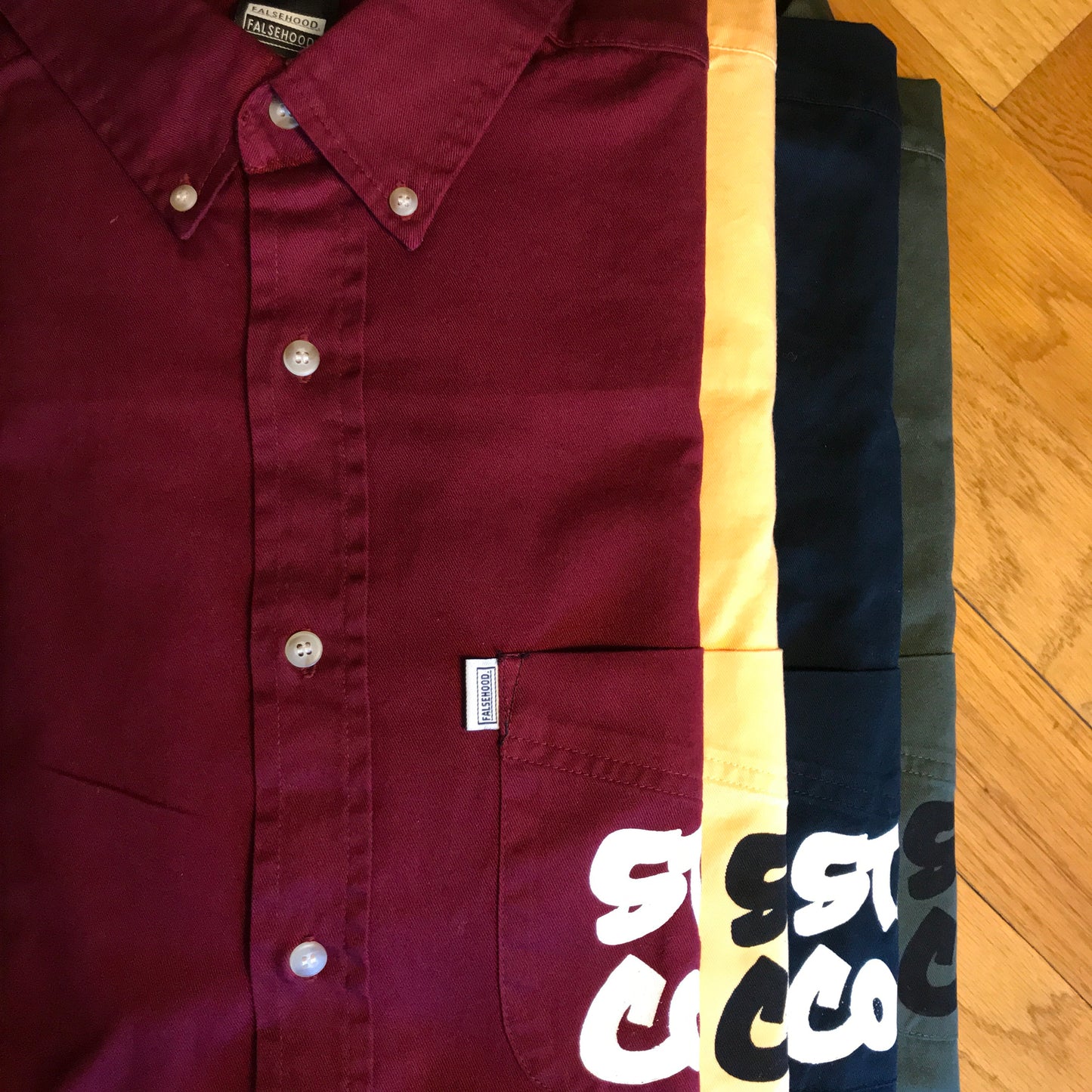 STAY COOL. Short Sleeve Shirt - FALSEHOOD.