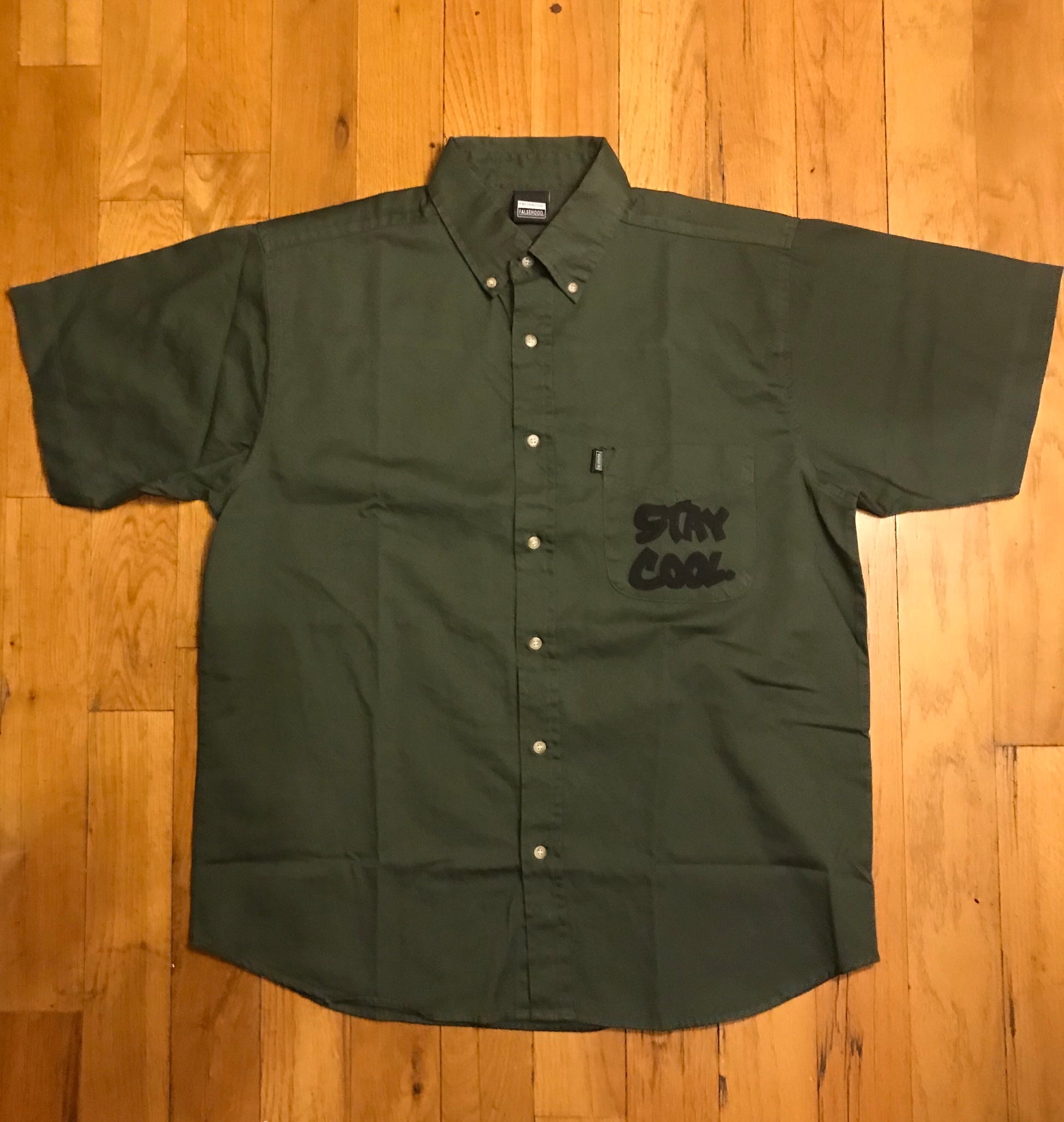 STAY COOL. Short Sleeve Shirt - FALSEHOOD.