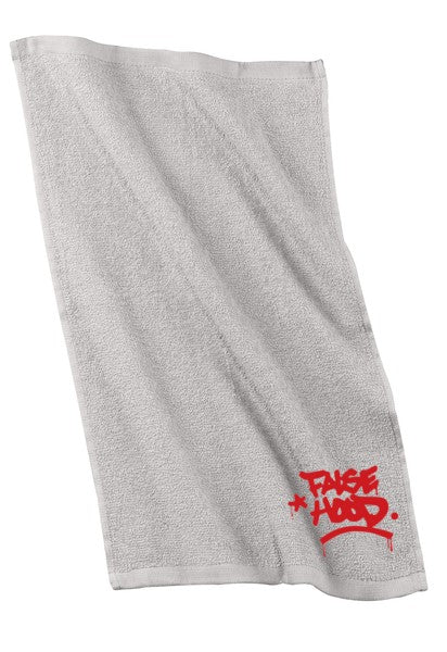The Big TAG. Hand Towel - FALSEHOOD.