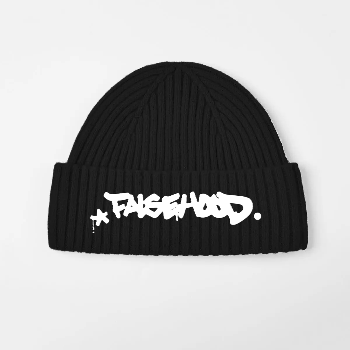 The Big TAG. Runner Merino Wool Beanie (Single Cuff)