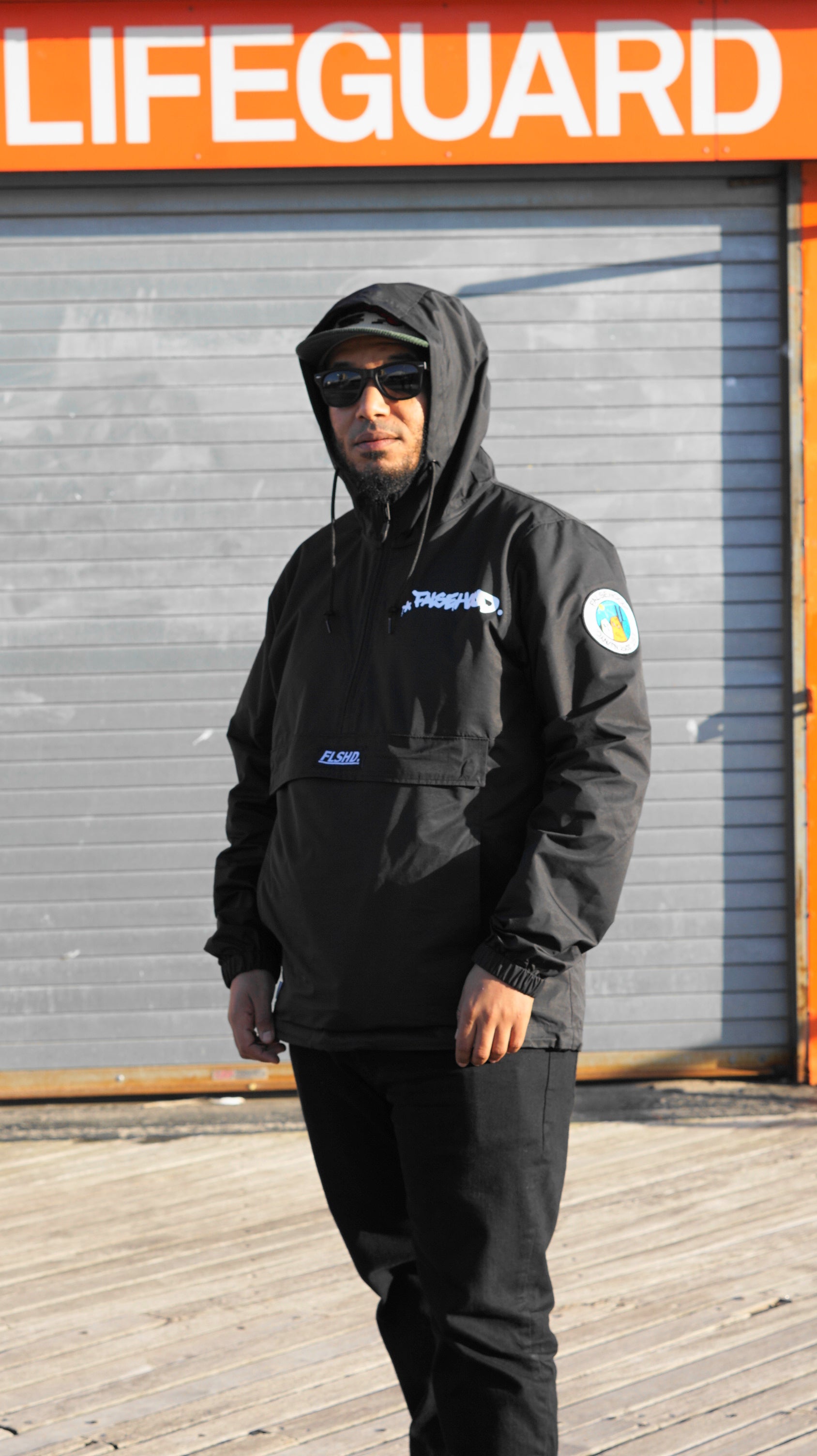 The Big TAG. Runner Anorak Jacket - FALSEHOOD.