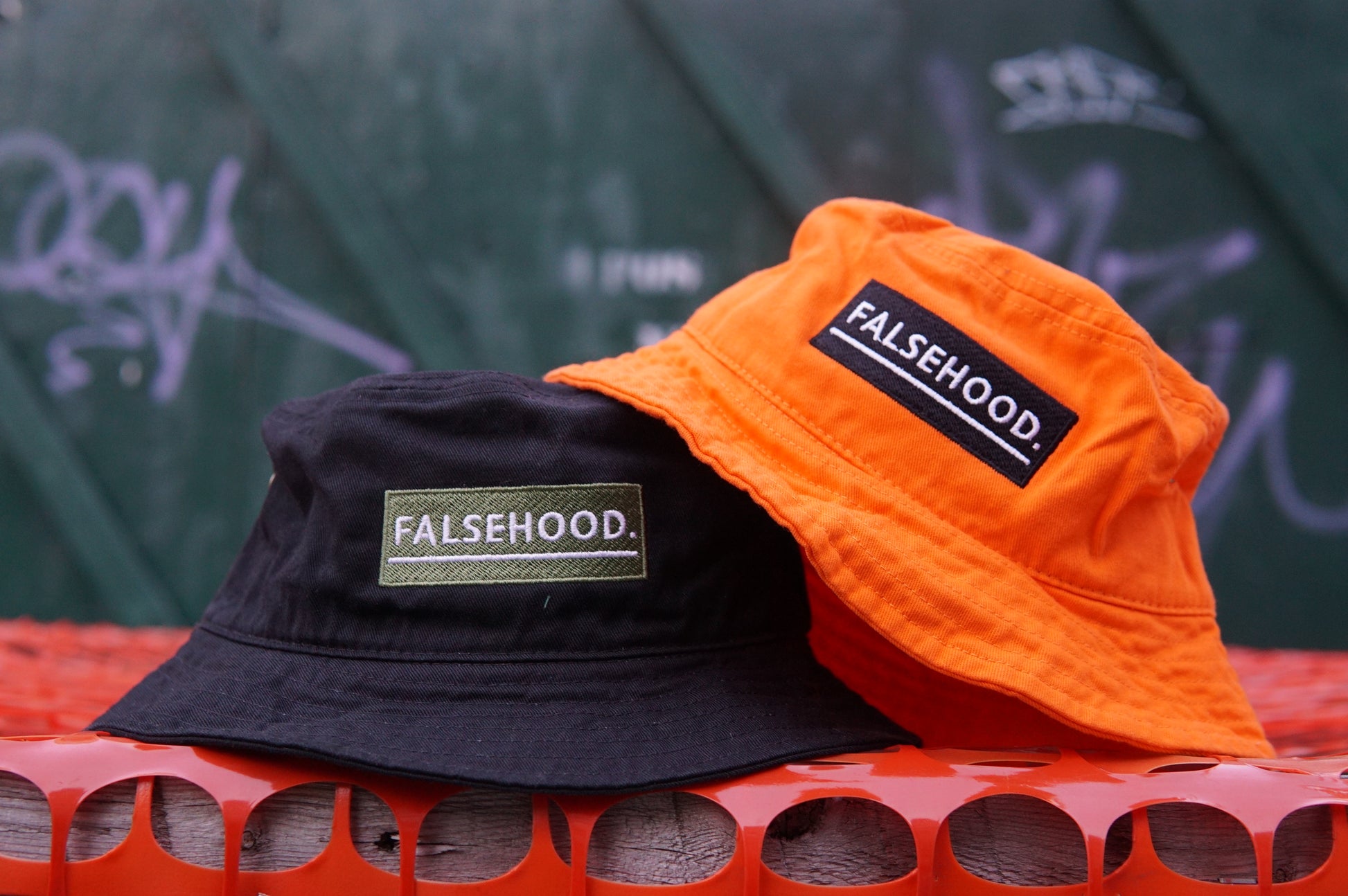 The Box Logo Bucket Hat - FALSEHOOD.