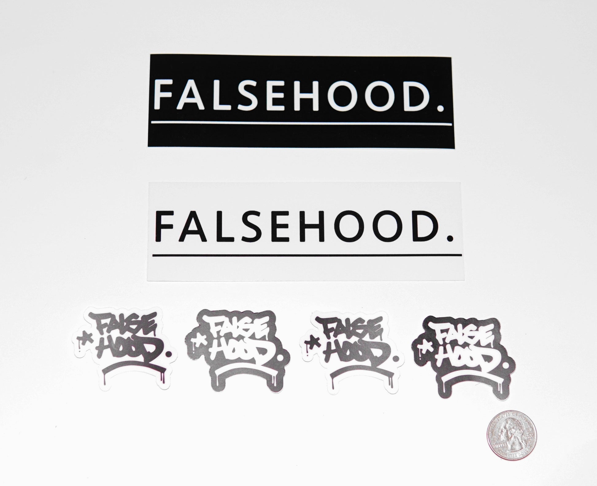 Logo Sticker Pack - FALSEHOOD.