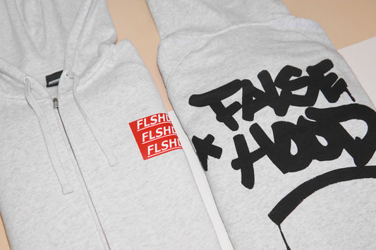 The Big TAG. Stacker Full-Zip Hoody - FALSEHOOD.