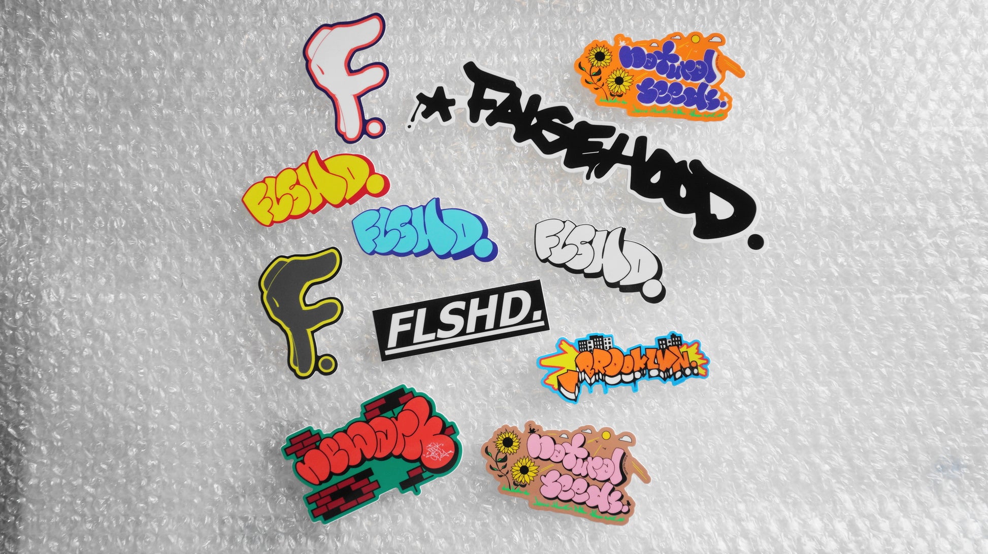 NATURAL SEEDS. Sticker Pack - FALSEHOOD.