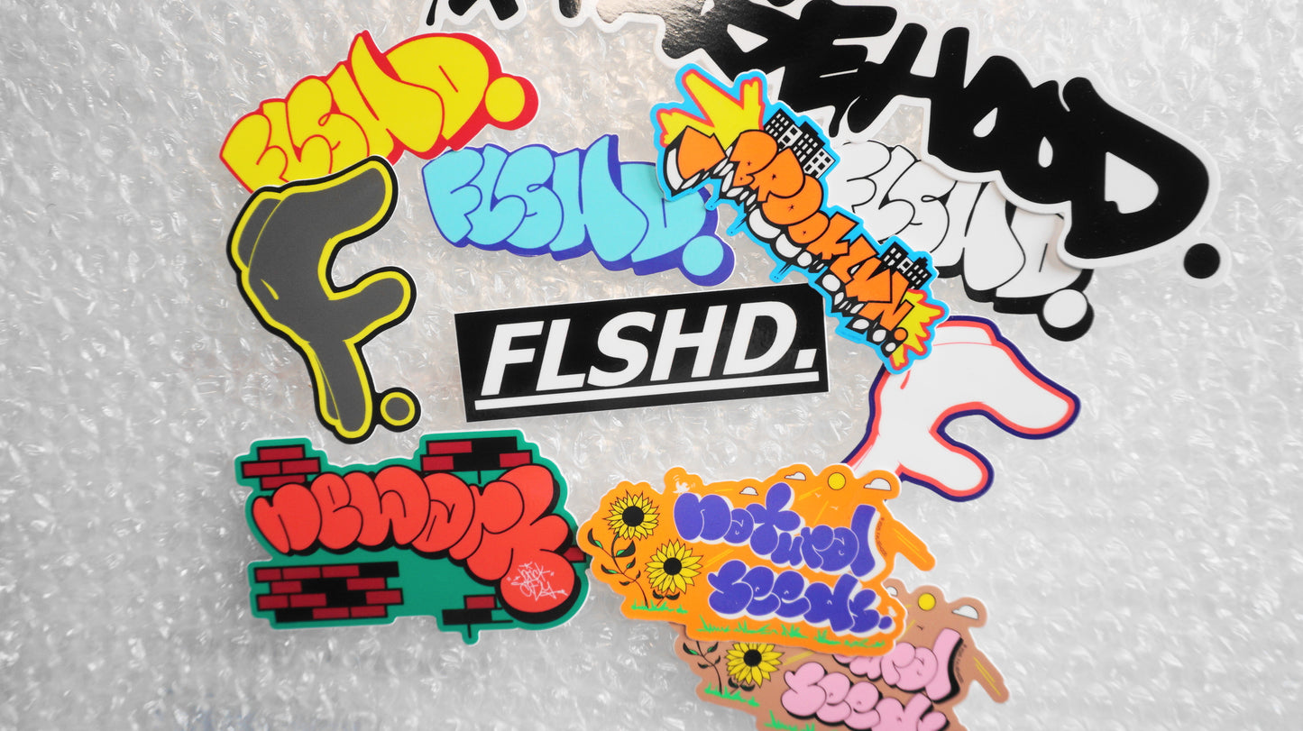 NATURAL SEEDS. Sticker Pack - FALSEHOOD.