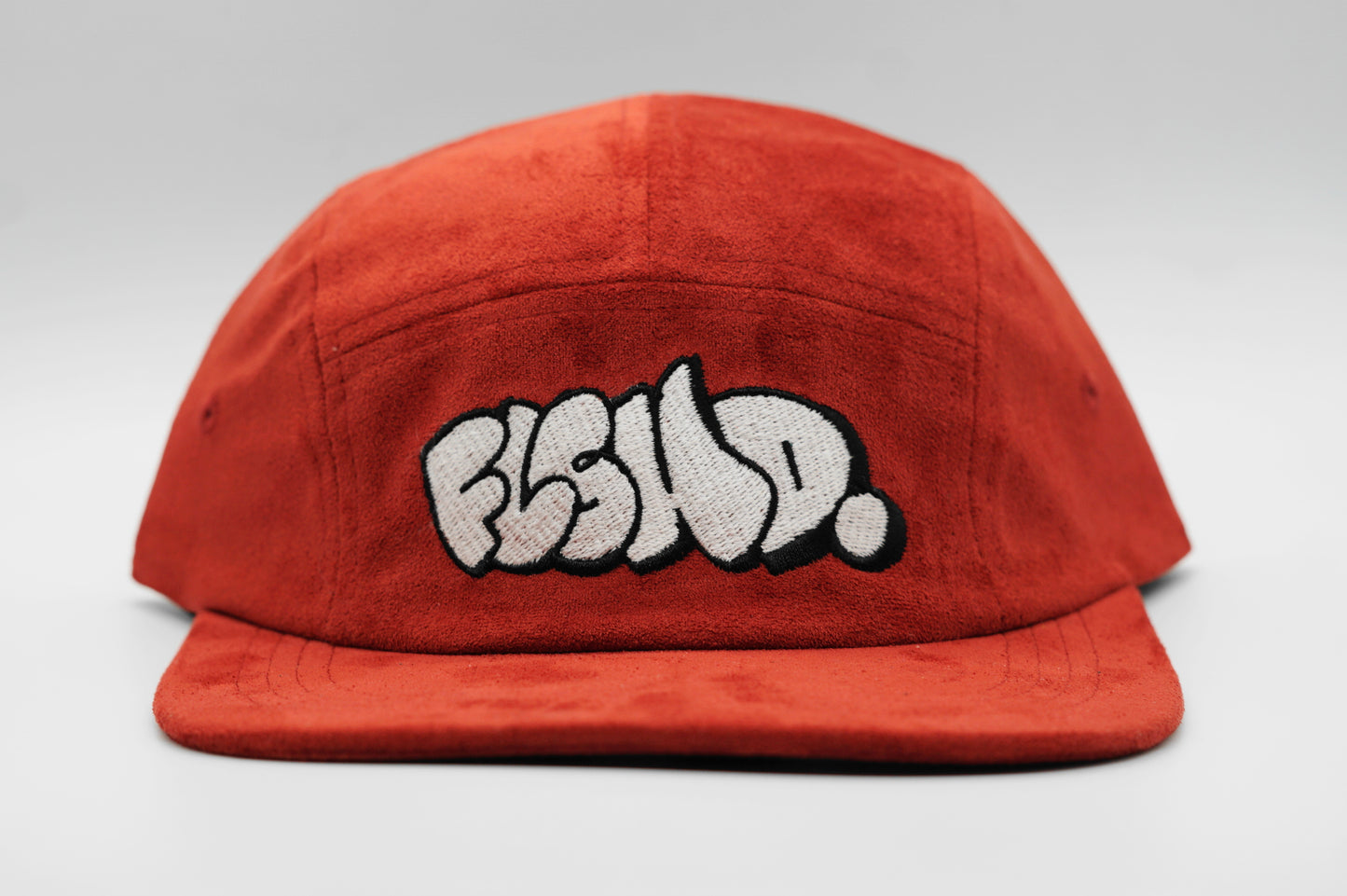 FLSHD. Throwie Suede Five-Panel Camper Cap