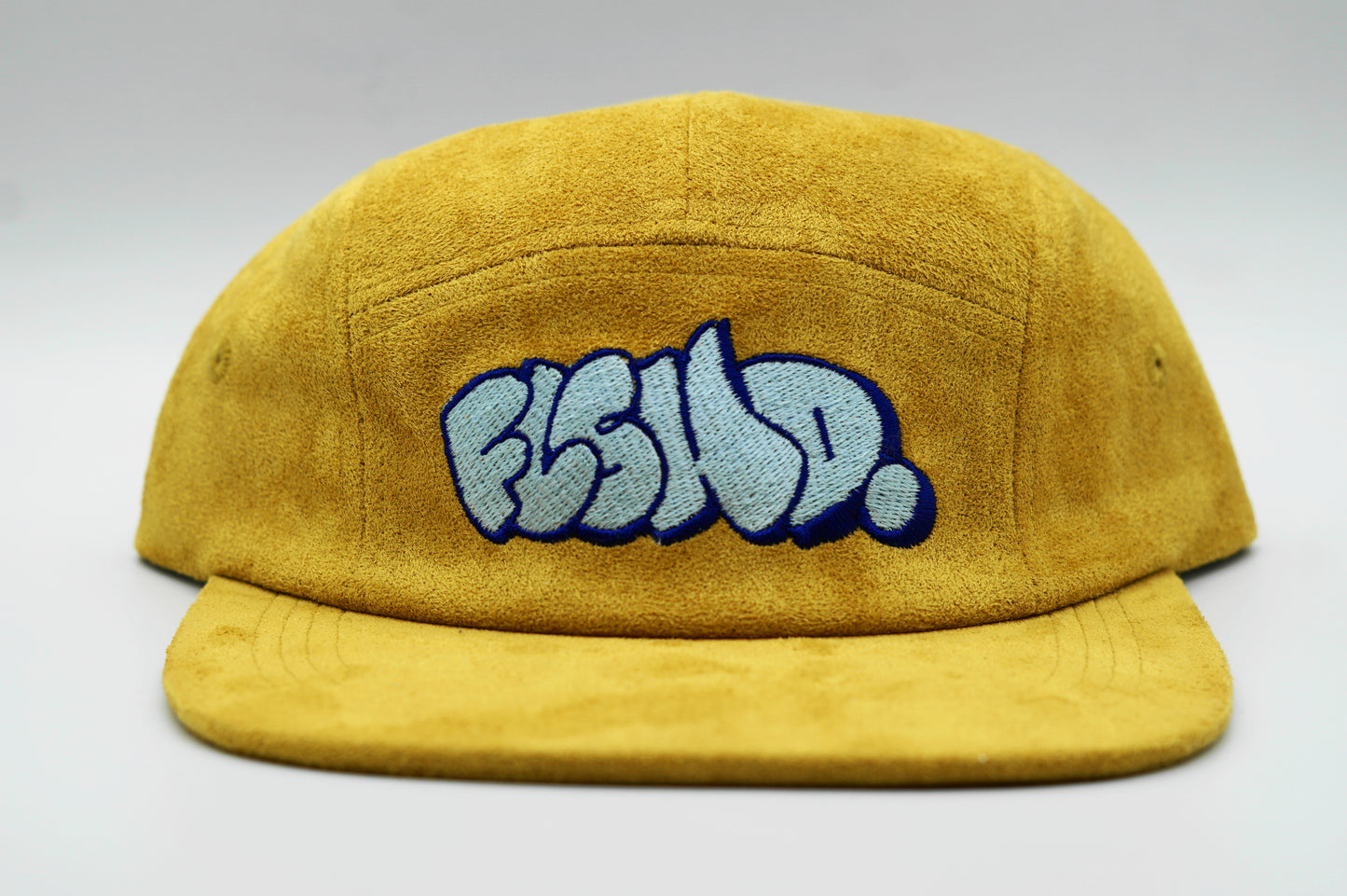 FLSHD. Throwie Suede Five-Panel Camper Cap