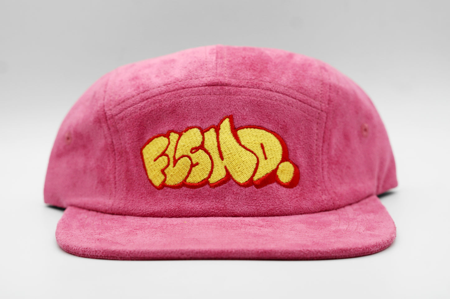FLSHD. Throwie Suede Five-Panel Camper Cap