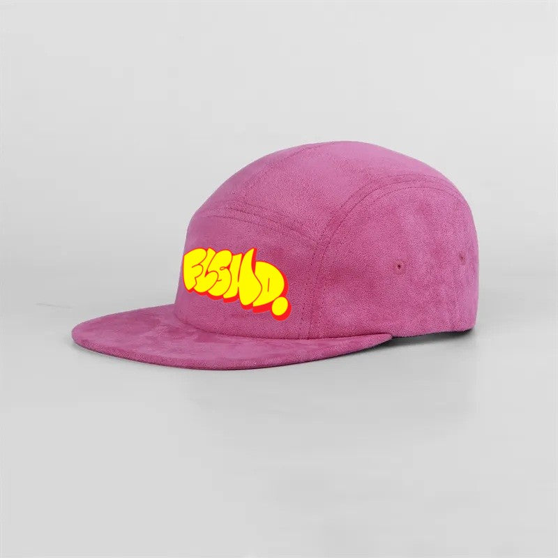 FLSHD. Throwie Suede Five-Panel Camper Cap