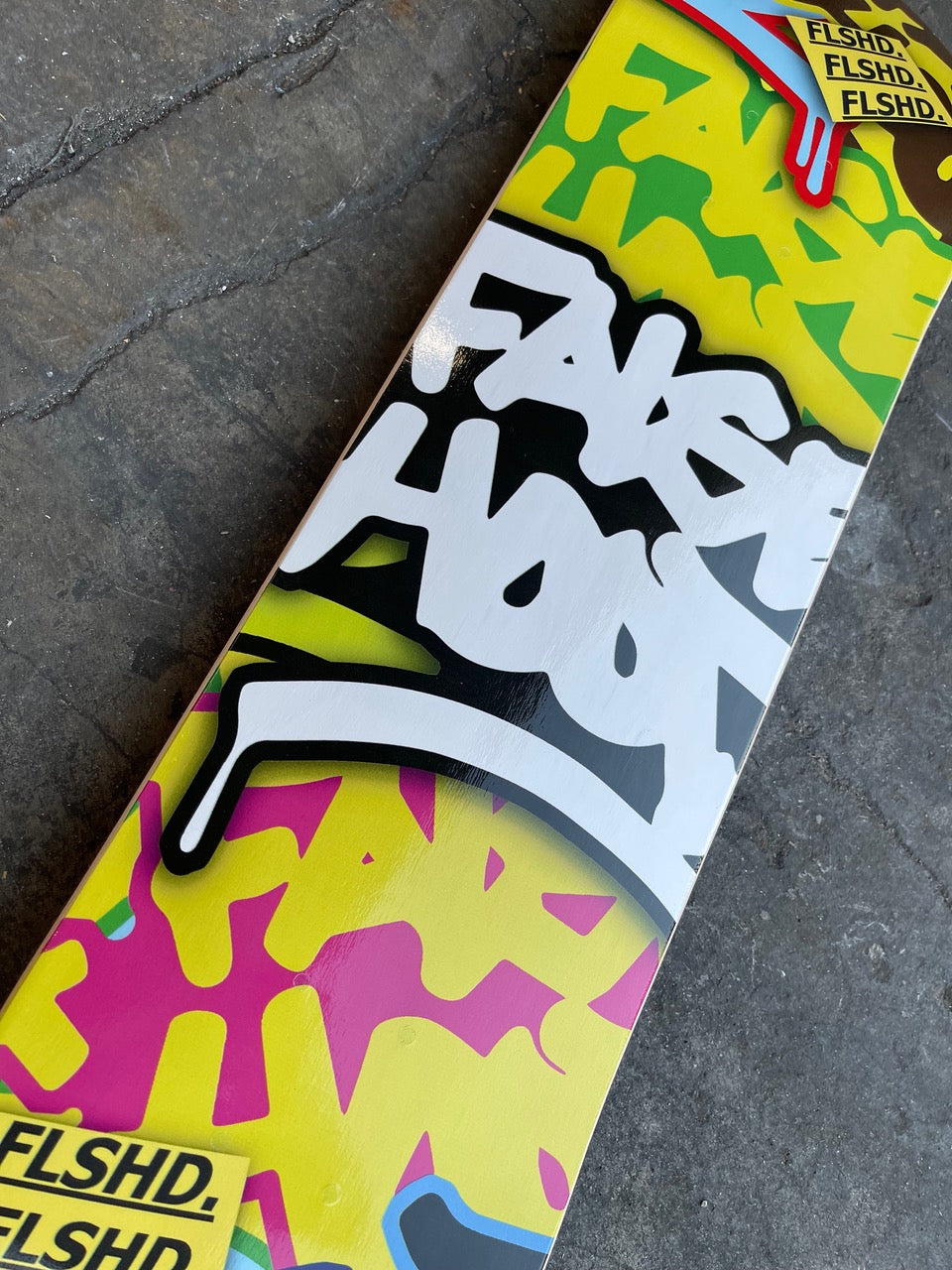 All Over Print Skateboard Deck - FALSEHOOD.