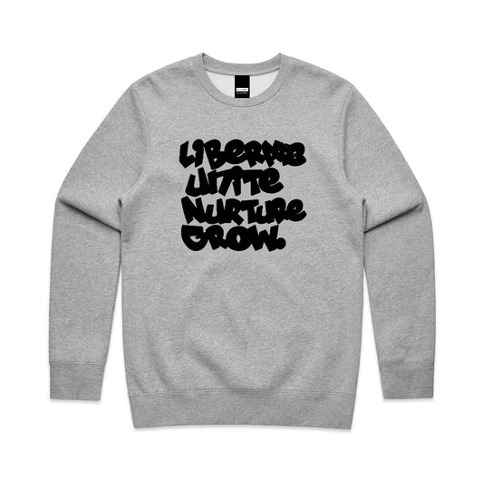 LUNG. Crewneck Sweater - FALSEHOOD.