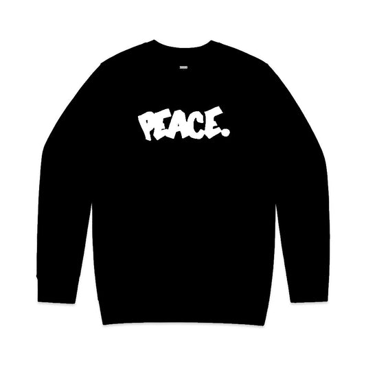 PEACE. Crewneck Sweater - FALSEHOOD.