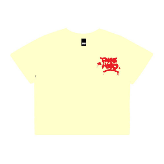 WMNS - Big TAG. Heavy Crop-Top Tee