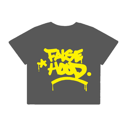 WMNS - The Big TAG. Heavy Crop-Top Tee