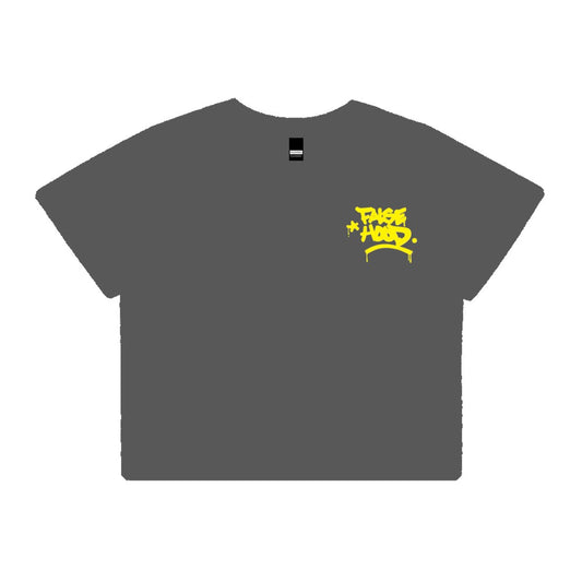 WMNS - The Big TAG. Heavy Crop-Top Tee