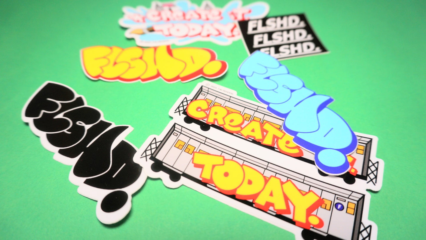 CREATE IT, TODAY. Sticker Pack Part 2 - FALSEHOOD.