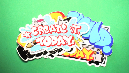 CREATE IT, TODAY. Sticker Pack Part 2 - FALSEHOOD.